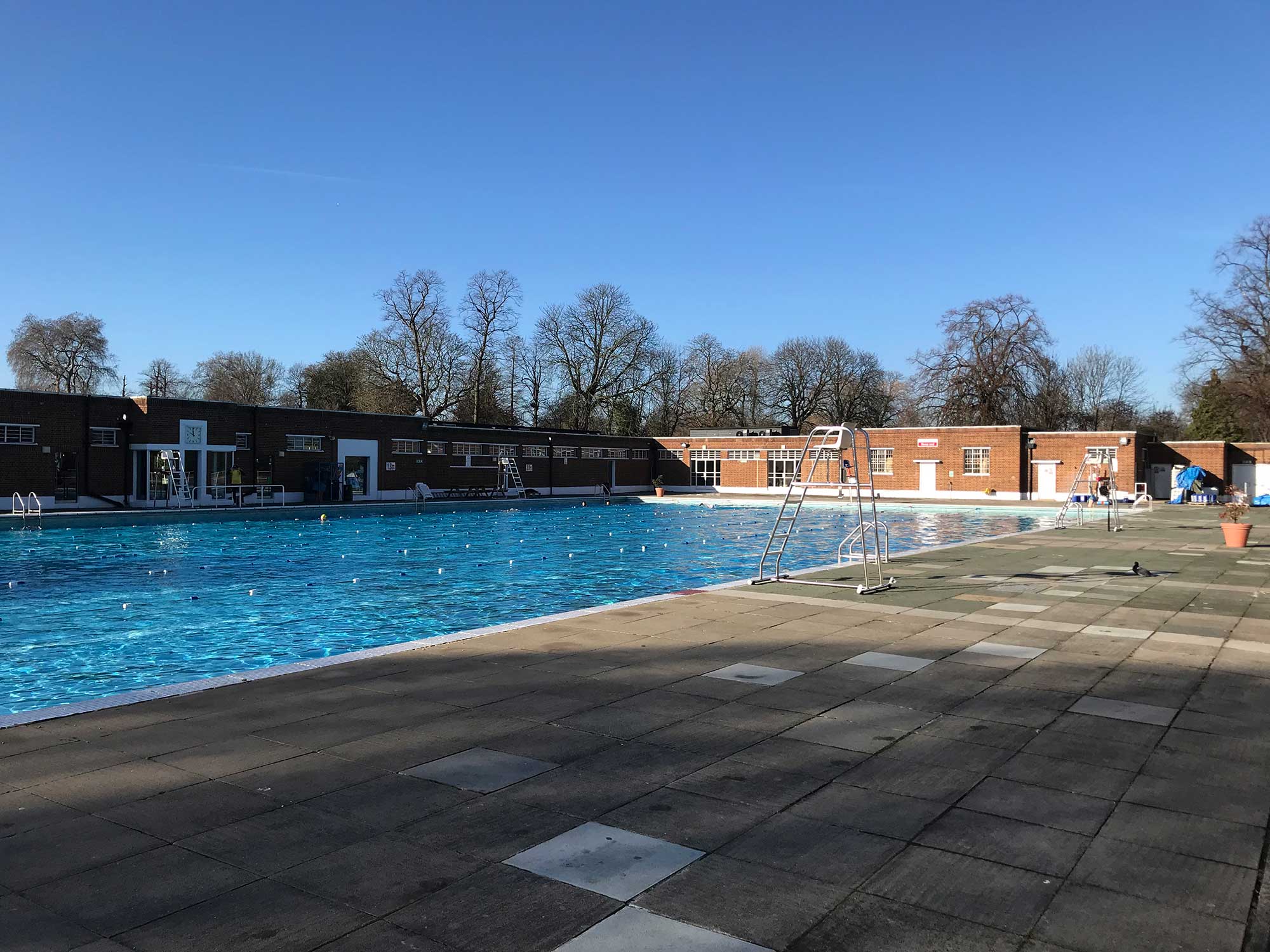 brockwell lido sauna