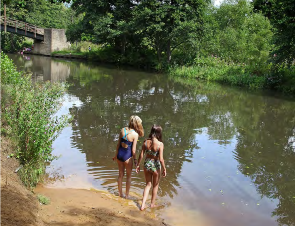 brockwell park swimming